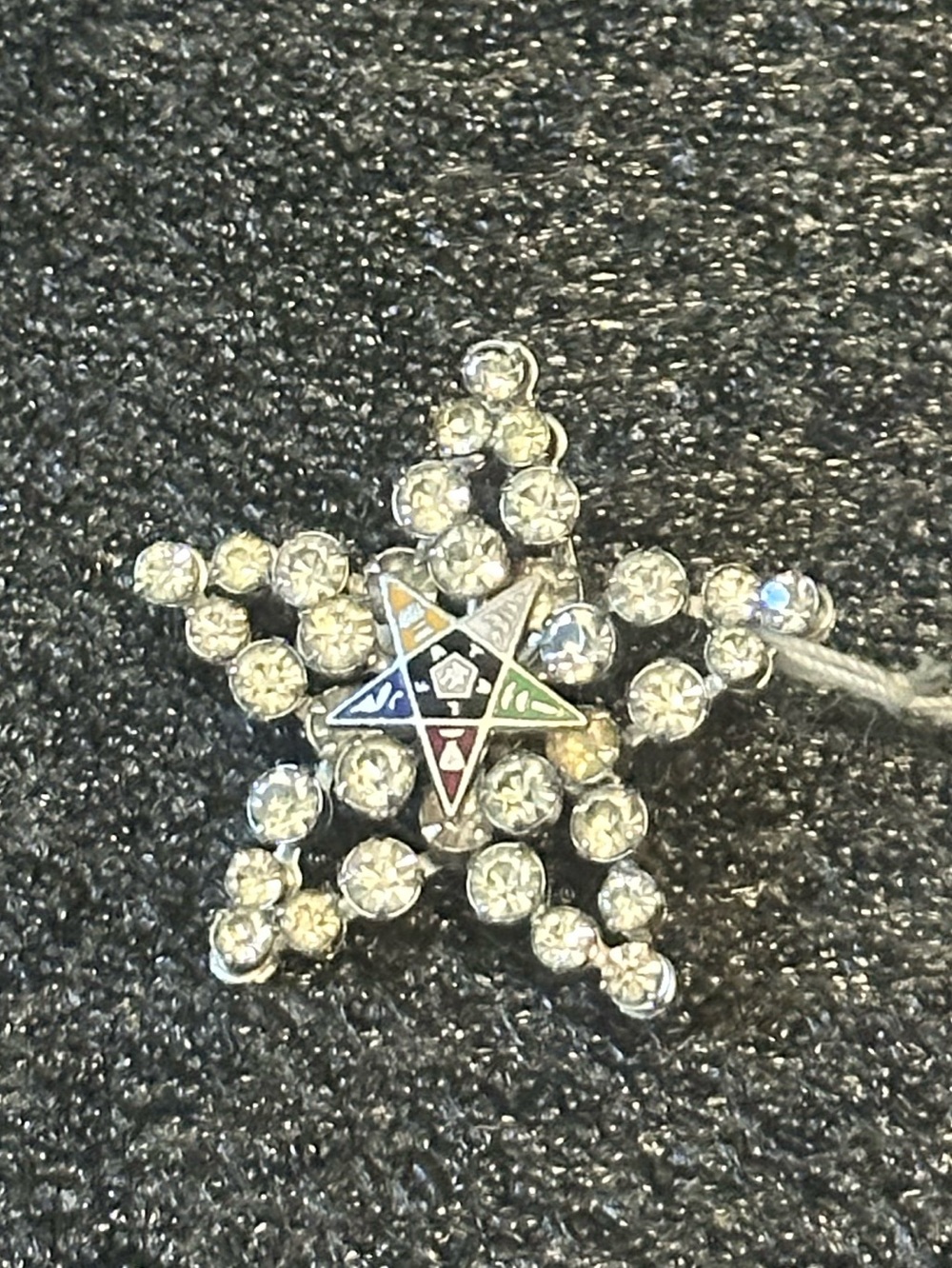 Vintage OES Brooch - Order of the Eastern Star Pin, Masonic History
